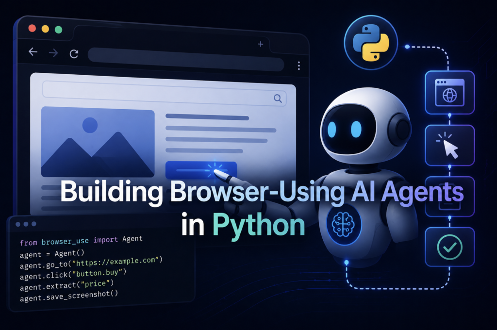 Building Browser-Using AI Agents in Python with Playwright and LangGraph