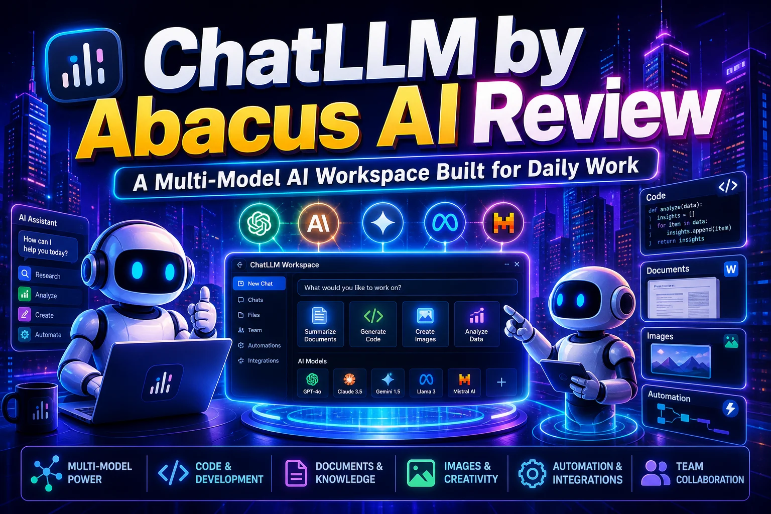 ChatLLM by Abacus AI: Multi-Model AI Platform Review