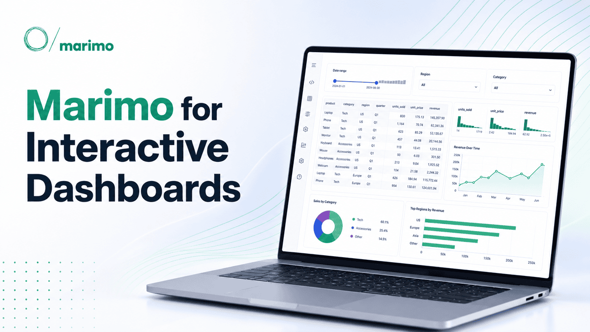 How to Use Marimo for Interactive Data Analysis