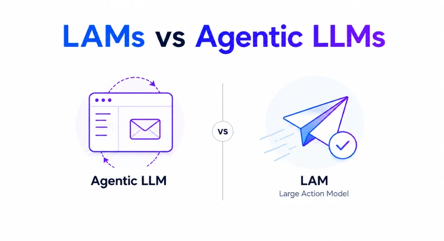 Large Action Models vs Agentic LLMs: A Practical Comparison