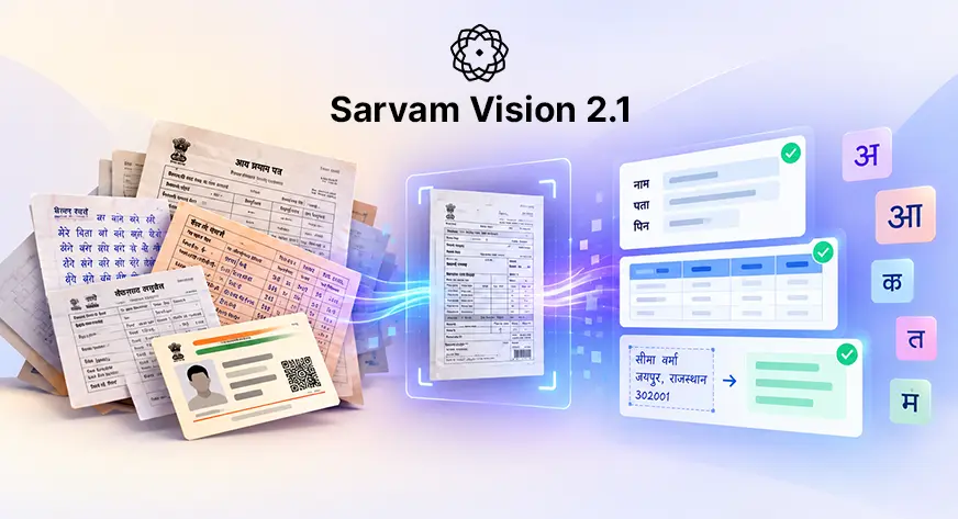 Sarvam Vision 2.1: Indian Language OCR Benchmark Review